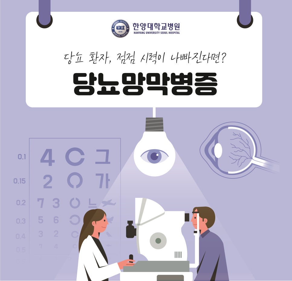 당뇨 환자, 점점 시력이 나빠진다면? '당뇨망막병증'
